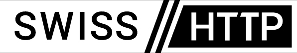 swisshttp logo black and white